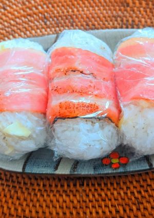 ベーコンチーズマヨおにぎり-レシピのメイン写真