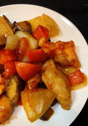 ご飯がススム!鶏ムネで酢鶏-レシピのメイン写真