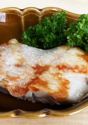 ふわふわカレイの塩焼き-レシピのメイン写真