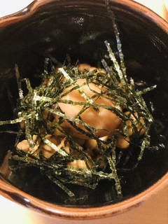 毎日の納豆●梅海苔そえ-レシピのメイン写真