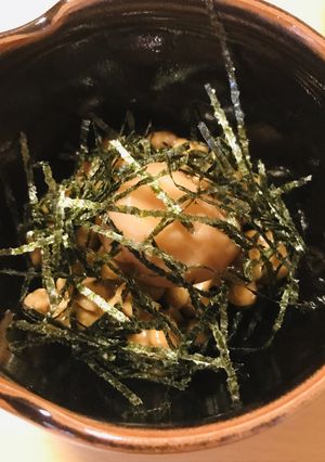 毎日の納豆●梅海苔そえ-レシピのメイン写真