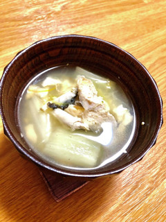 サワラとカボスのお吸いもの-レシピのメイン写真