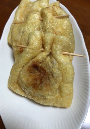 栄養満点♡油揚げのパリパリ焼き-レシピのメイン写真