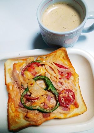 ✤朝ご飯！ボール１つで簡単ピザトースト✤-レシピのメイン写真