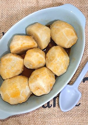 レンジで簡単里芋に黄身醤油がけ-レシピのメイン写真