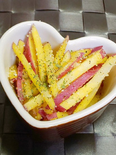 さつまいもの塩チーズきんぴら-レシピのメイン写真