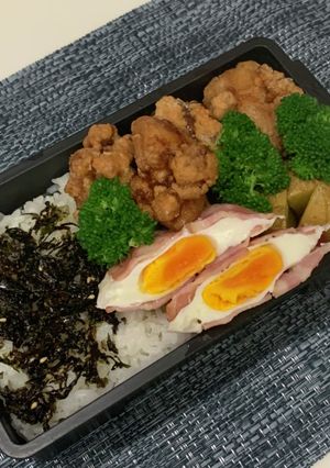 鶏のザンギ弁当　2020/10/08-レシピのメイン写真