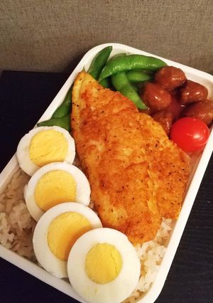 お弁当 チキンチーズカツレツ風-レシピのメイン写真