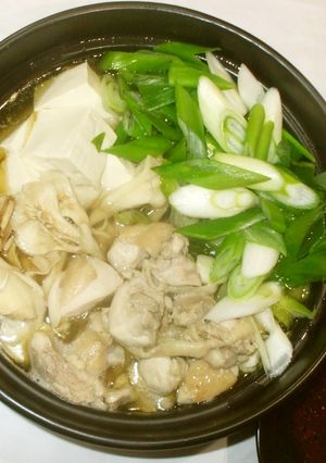 鶏鍋♪簡単鍋のつゆ-レシピのメイン写真