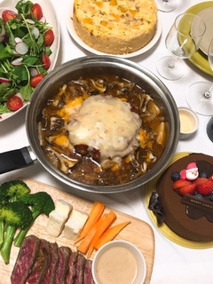 簡単!無水鍋で作る煮込みハンバーグ!-レシピのメイン写真