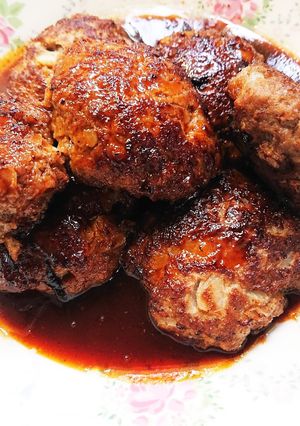 ハンバーグ　デミグラスソース-レシピのメイン写真