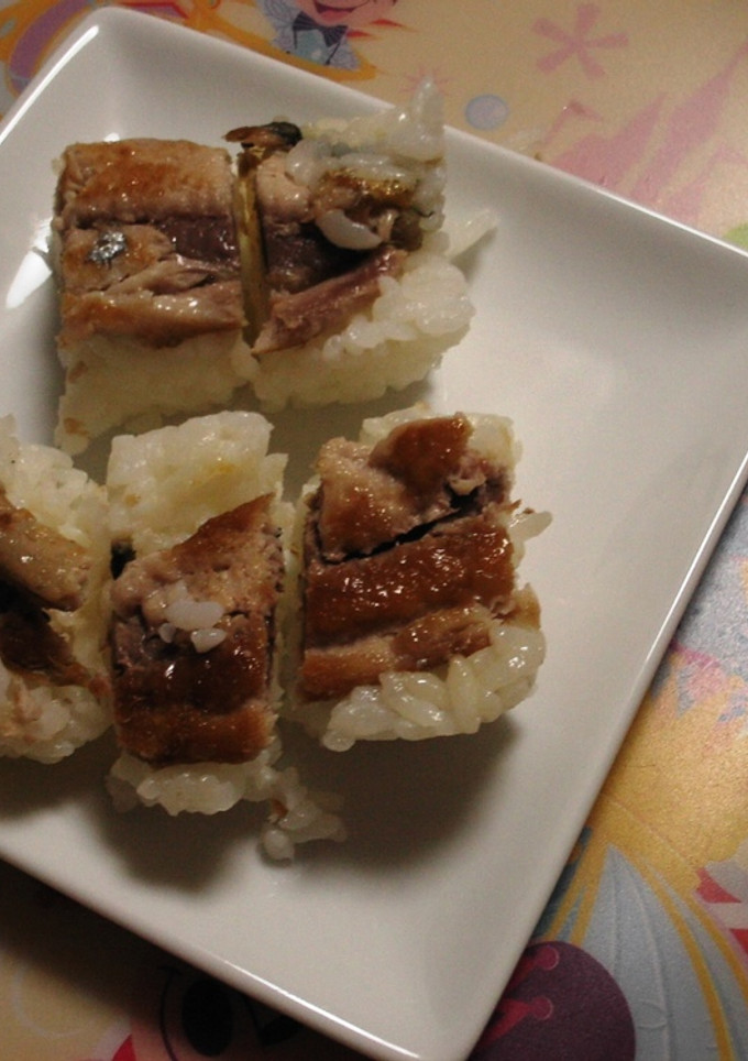 焼きさんまの押し寿司-レシピのメイン写真