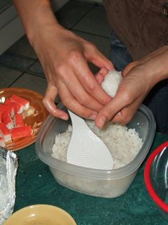 カニカマ・クリームチーズおにぎり-レシピのメイン写真