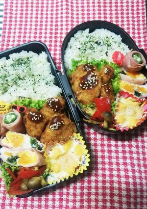 高校男子弁当♡チキンカツ10/8-レシピのメイン写真