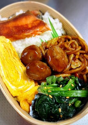 手抜き弁当-レシピのメイン写真