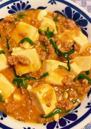 *ニラ入り!辛くない麻婆豆腐*-レシピのメイン写真