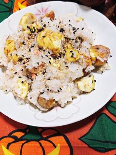 栗ご飯-レシピのメイン写真