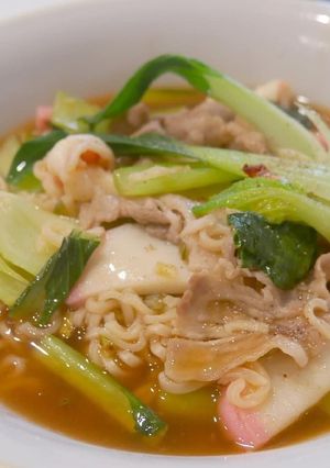 サッポロ一番deあんかけしょうゆラーメン-レシピのメイン写真