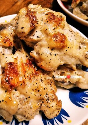 鶏手羽元 ソテー梅マヨ-レシピのメイン写真