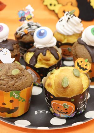 ハロウィンマフィン-レシピのメイン写真