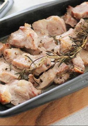 豚バラ肉のレモンハーブグリル-レシピのメイン写真