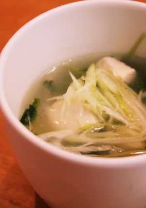 レモン香るさっぱり中華スープ-レシピのメイン写真