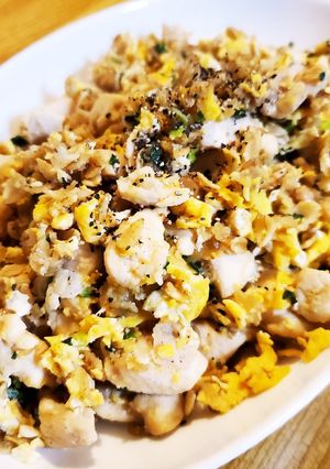 オートミールでしっかり炒飯-レシピのメイン写真