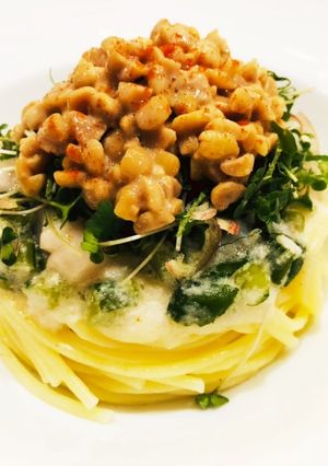 ネバネバ納豆パスタ☆-レシピのメイン写真