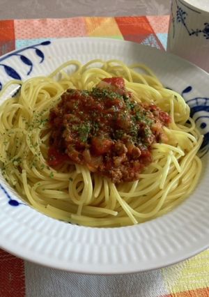 我が家のミートソース-レシピのメイン写真