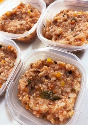 離乳食中期から!炊飯器でチキンライス-レシピのメイン写真