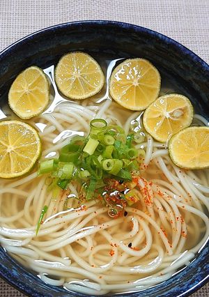 すだちのお饂飩-レシピのメイン写真