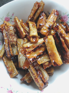 初心者でも簡単!ごぼうの甘辛揚げ♪-レシピのメイン写真