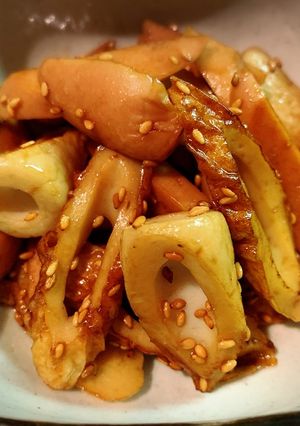 ちくわと魚肉ソーセージのきんぴら-レシピのメイン写真