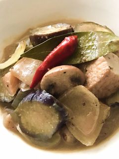 簡単ヘルシー☆ナスと絹厚揚げのカレー煮-レシピのメイン写真