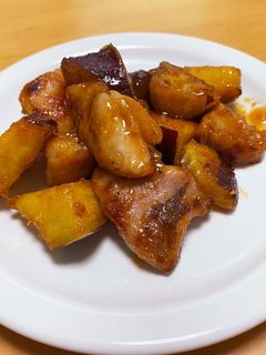 サツマイモと鶏肉の韓国甘辛炒め-レシピのメイン写真