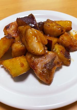 サツマイモと鶏肉の韓国甘辛炒め-レシピのメイン写真