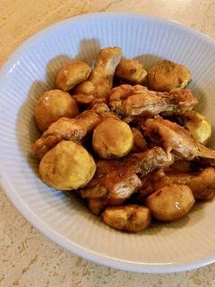 *鶏肉と栗の煮込み*-レシピのメイン写真