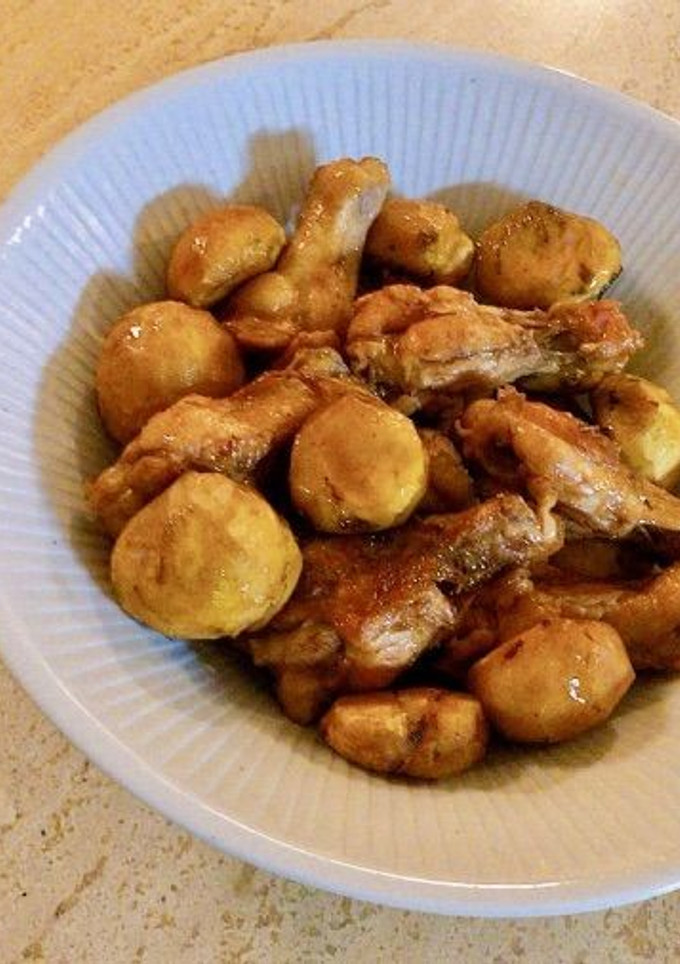 ＊鶏肉と栗の煮込み＊-レシピのメイン写真