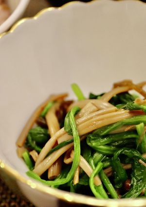 ほうれん草とえのきの塩こんぶ和え-レシピのメイン写真