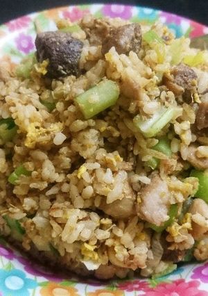 まぐろ血合いチャーハン-レシピのメイン写真