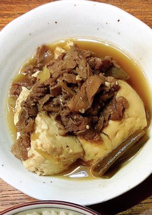 牛肉と豆腐の胡麻煮-レシピのメイン写真