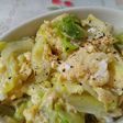 すぐ完成!優しい味のレタス卵とじ