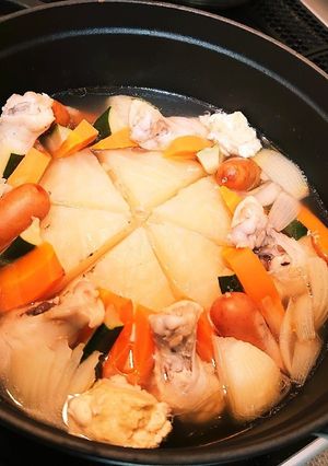 キャベツまるごとポトフ-レシピのメイン写真