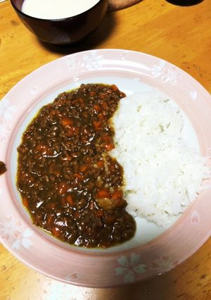 挽肉カレー-レシピのメイン写真