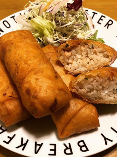 シーチキンで♡ご飯春巻き。-レシピのメイン写真