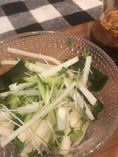 大根のさっぱり和風サラダ-レシピのメイン写真