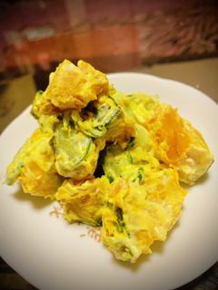 かぼちゃのサラダ-レシピのメイン写真
