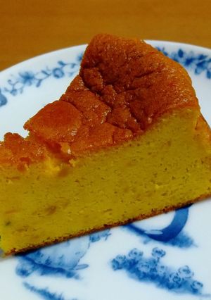 かぼちゃのスフレケーキ-レシピのメイン写真