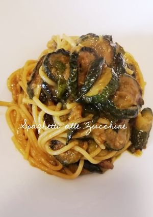 イタリア人シェフ☆ズッキーニのスパゲティ-レシピのメイン写真