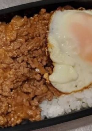 かけハンバーグ丼-レシピのメイン写真